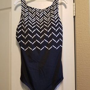 NWOT  Reebok High Neck swimsuit Size 14